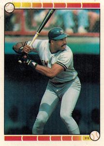 1989 Topps Stickers #315 Dave Winfield Front