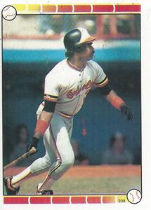 1989 Topps Stickers #238 Eddie Murray Front