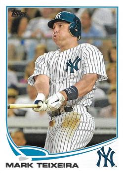 2013 Topps New York Yankees #NYY-5 Mark Teixeira Front