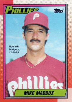 1990 O-Pee-Chee #154 Mike Maddux Front