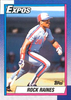 1990 O-Pee-Chee #180 Rock Raines Front