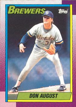 1990 O-Pee-Chee #192 Don August Front