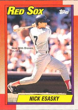 1990 O-Pee-Chee #206 Nick Esasky Front