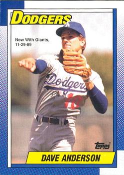 1990 O-Pee-Chee #248 Dave Anderson Front