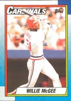 1990 O-Pee-Chee #285 Willie McGee Front