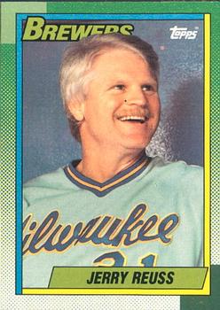 1990 O-Pee-Chee #424 Jerry Reuss Front
