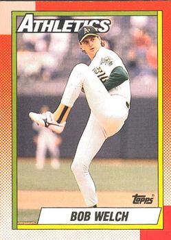 1990 O-Pee-Chee #475 Bob Welch Front