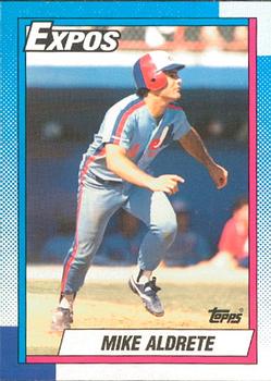 1990 O-Pee-Chee #589 Mike Aldrete Front