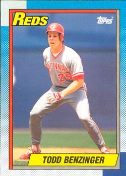1990 O-Pee-Chee #712 Todd Benzinger Front
