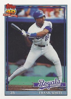 1991 O-Pee-Chee #352 Frank White Front
