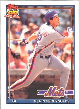 1991 O-Pee-Chee #105 Kevin McReynolds Front