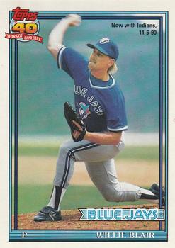1991 O-Pee-Chee #191 Willie Blair Front