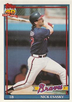 1991 O-Pee-Chee #418 Nick Esasky Front