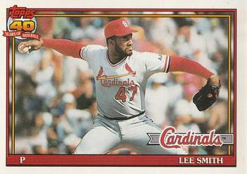 1991 O-Pee-Chee #660 Lee Smith Front
