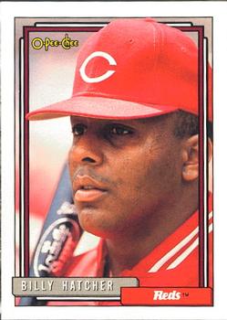 1992 O-Pee-Chee #432 Billy Hatcher Front