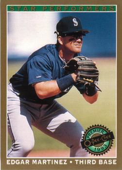 1993 O-Pee-Chee Premier - Star Performers #5 Edgar Martinez Front