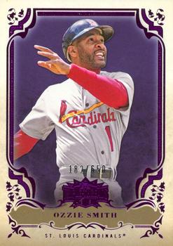 2013 Topps Triple Threads - Amethyst #7 Ozzie Smith Front