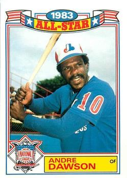 1984 Topps - Glossy All-Stars #18 Andre Dawson Front