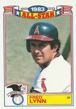 1984 Topps - Glossy All-Stars #7 Fred Lynn Front
