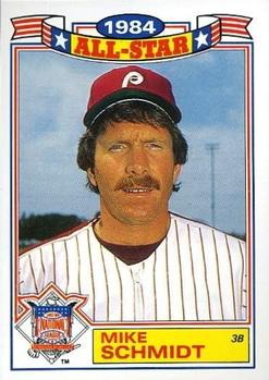 1985 Topps - Glossy All-Stars #4 Mike Schmidt Front