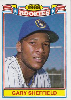 1989 Topps - Glossy Rookies #20 Gary Sheffield Front