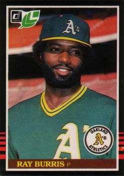 1985 Leaf #116 Ray Burris Front