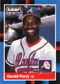 1988 Leaf #216 Gerald Perry Front