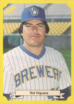 1987 Classic Update Yellow #147 Ted Higuera Front