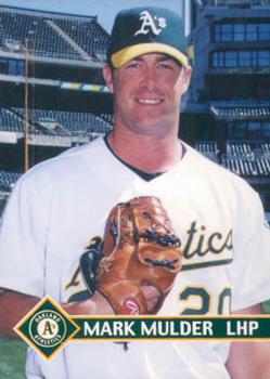 2003 Plumbers Union Oakland Athletics #4 Mark Mulder Front