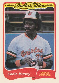 1985 Fleer Limited Edition #23 Eddie Murray Front