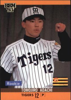 1993 BBM #424 Tomojiro Adachi Front