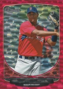 2013 Bowman Draft Picks & Prospects - Top Prospects Red Ice #TP-40 Xander Bogaerts Front