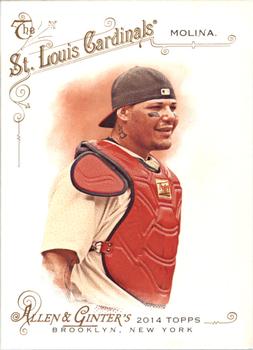 2014 Topps Allen & Ginter #36 Yadier Molina Front