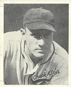 1936 Goudey (R322) #NNO Chuck Klein Front
