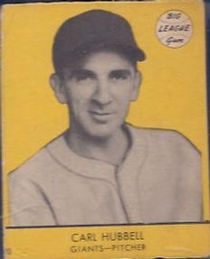 1941 Goudey (R324) #20 Carl Hubbell Front
