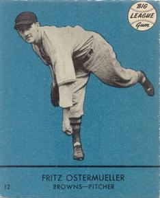 1941 Goudey (R324) #12 Fritz Ostermueller Front