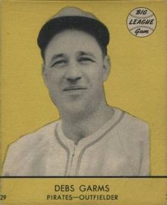 1941 Goudey (R324) #29 Debs Garms Front