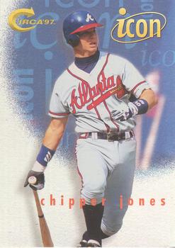 1997 Circa - Icon #5 Chipper Jones Front