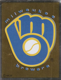 1988 Panini Stickers #114 Brewers Logo Front