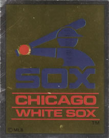 1988 Panini Stickers #50 White Sox Logo Front
