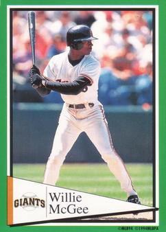 1994 Panini Stickers #265 Willie McGee Front