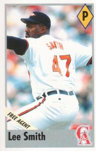 1995 Panini Stickers #128 Lee Smith Front