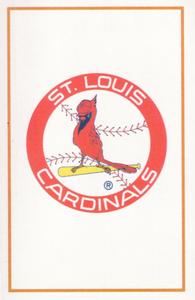 1995 Panini Stickers #141 St. Louis Cardinals Front