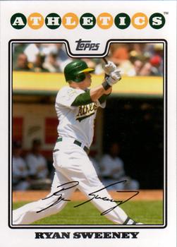 2008 Topps Updates & Highlights #UH44 Ryan Sweeney Front