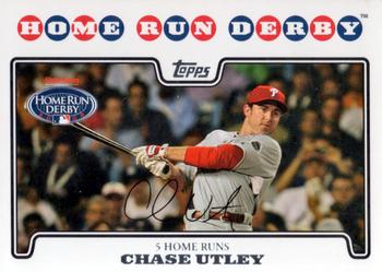2008 Topps Updates & Highlights #UH184 Chase Utley Front