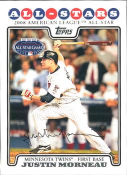 2008 Topps Updates & Highlights #UH113 Justin Morneau Front