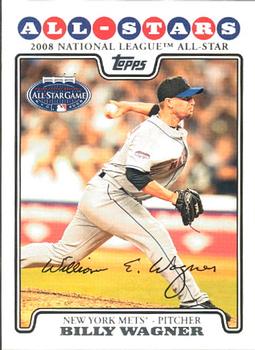 2008 Topps Updates & Highlights #UH328 Billy Wagner Front