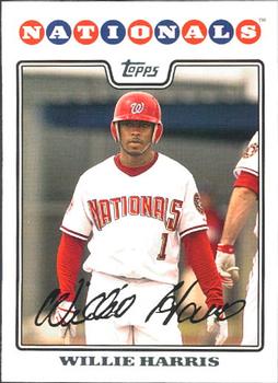 2008 Topps Updates & Highlights #UH79 Willie Harris Front