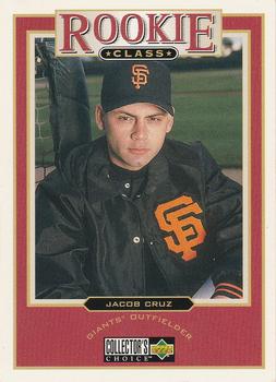 1997 Collector's Choice #9 Jacob Cruz Front