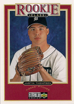 1997 Collector's Choice #21 Justin Thompson Front